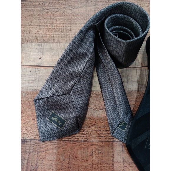 Brioni Luxury Neckties Lot Of 3 Multicolor - Picture 14 of 14